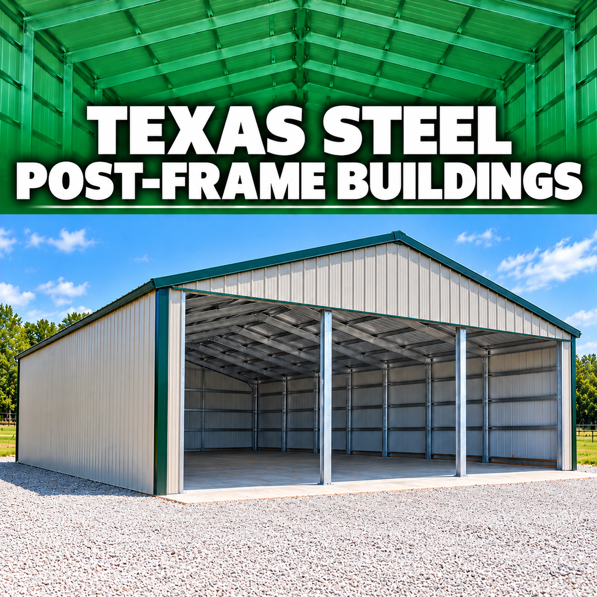 Texas Steel Post-Frame Buildings