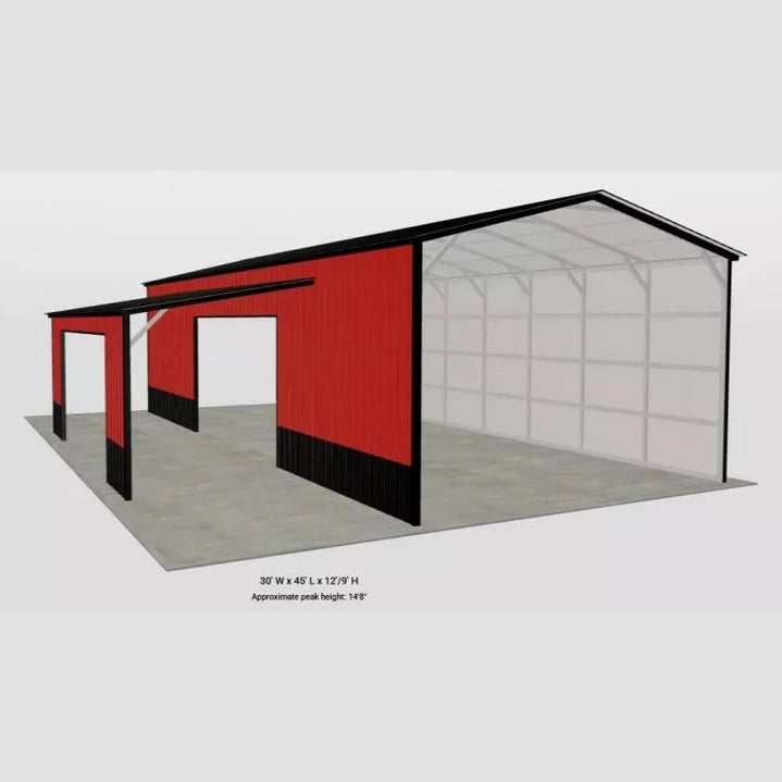 20'x45'x12' RV Cover Side Combo