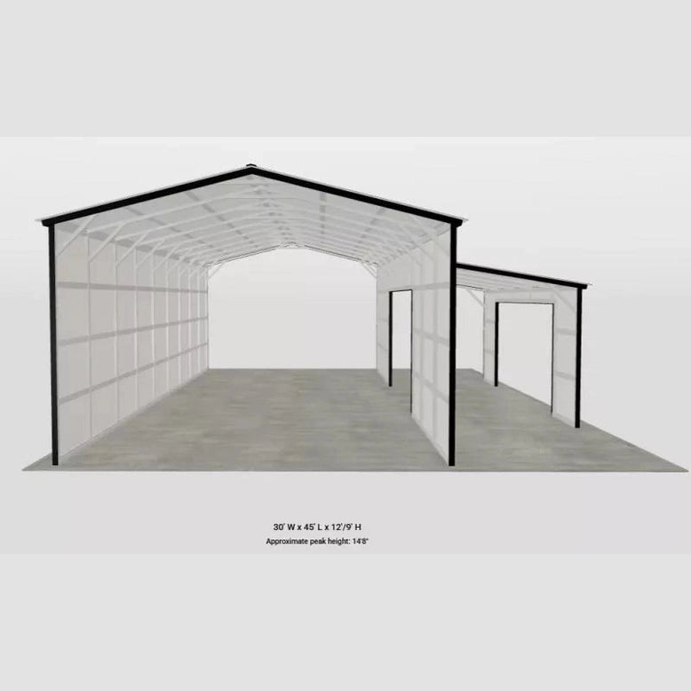 20'x45'x12' RV Cover Side Combo