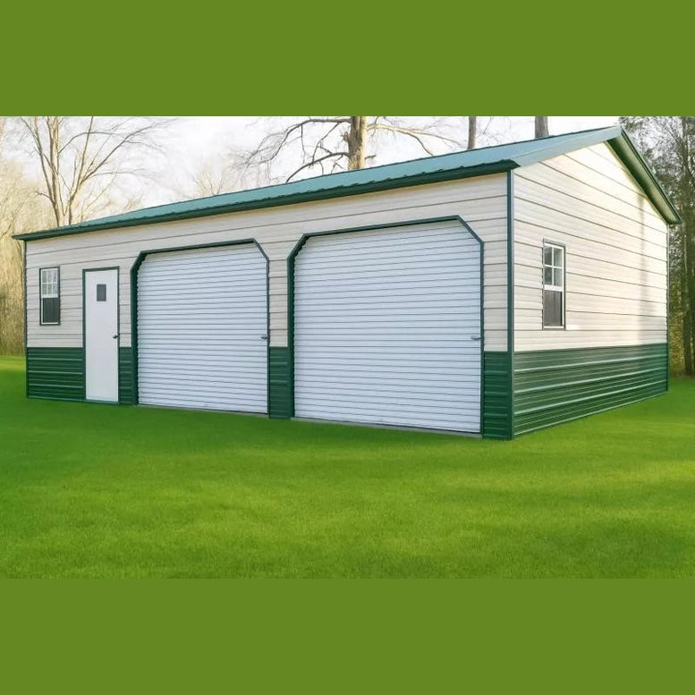 20'x30'x9' Two Car Garage Workshop