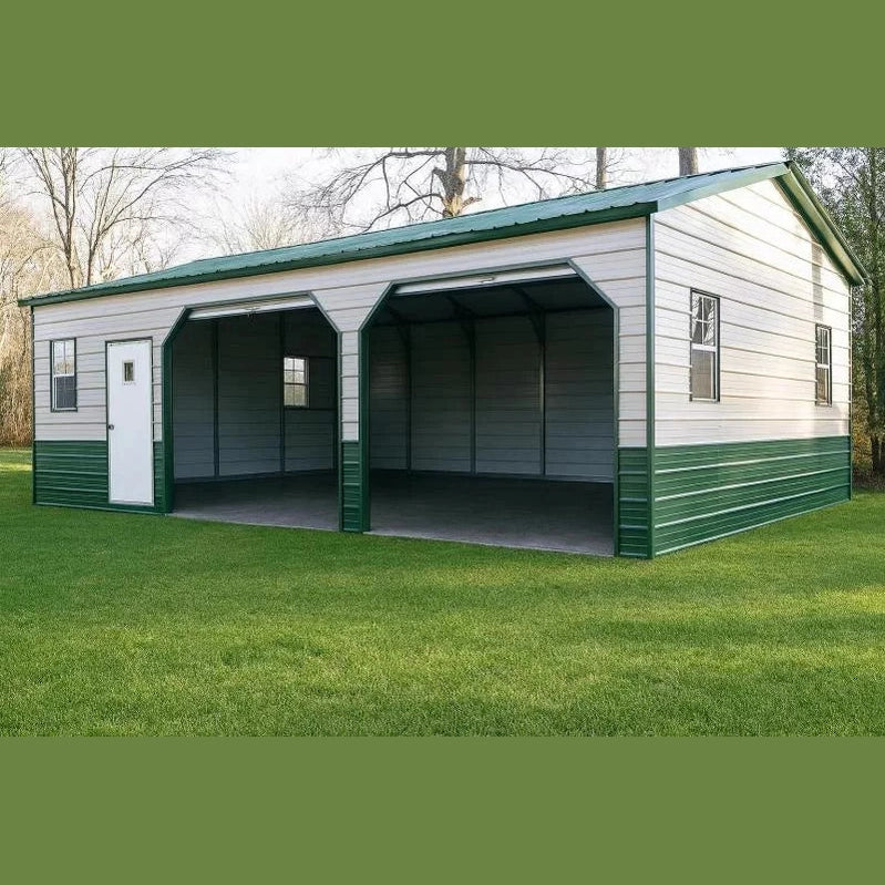 20'x30'x9' Two Car Garage Workshop