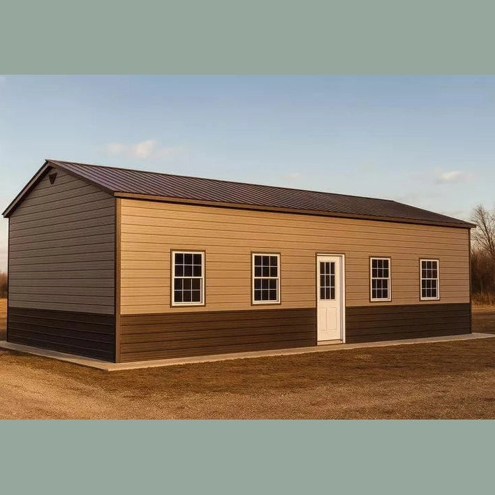 18'x40'x10' Cabin Shell Style Steel Building