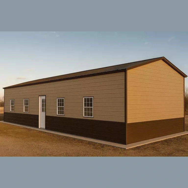 18'x40'x10' Cabin Shell Style Steel Building