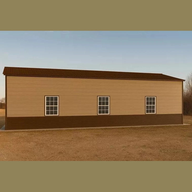 18'x40'x10' Cabin Shell Style Steel Building