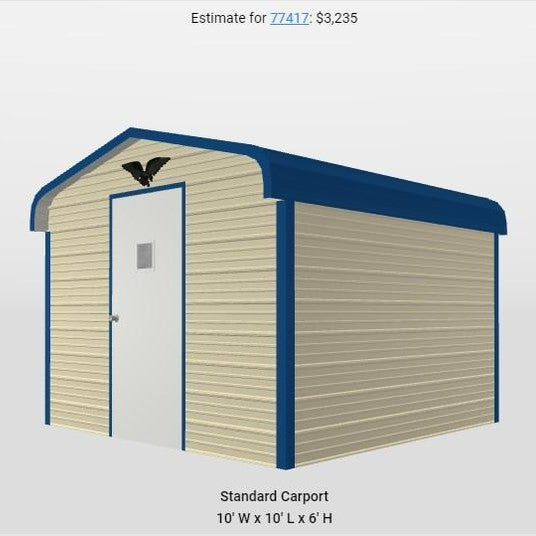 10' x 10' x 6' Well-Pump House or Storage
