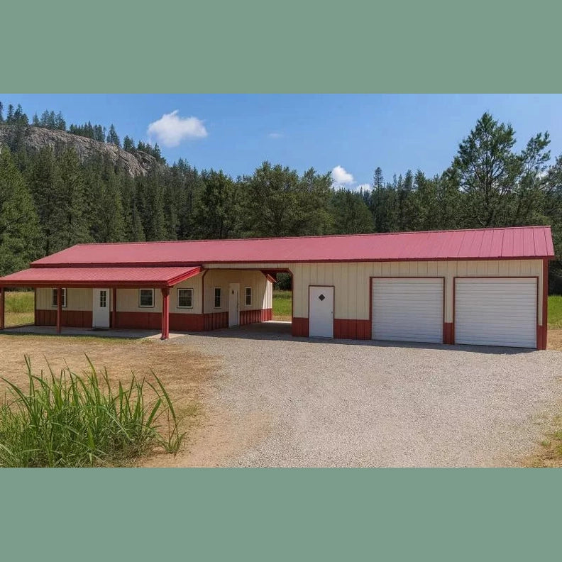 54' x 90' x 10'/8' Residential Barndo
