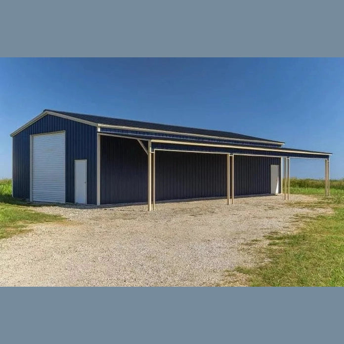 30' x 50' x 12' Plus 12' x 50' x 11' Lean-To Upgraded