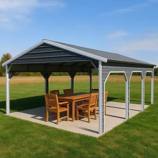 18' x 30' x 8' Pavilion Cover Carport