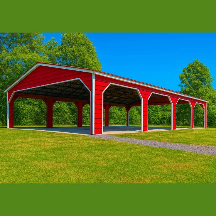 24' x 40' x 9' Pavilion Cover Carport