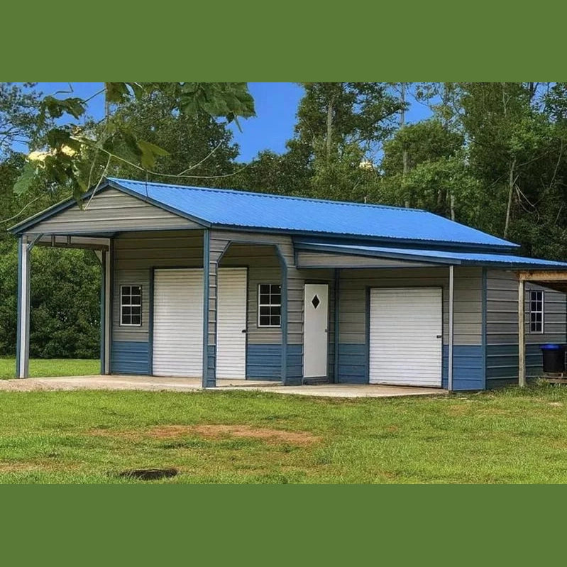 28' x 30' x 10'/7' Workshop Garage