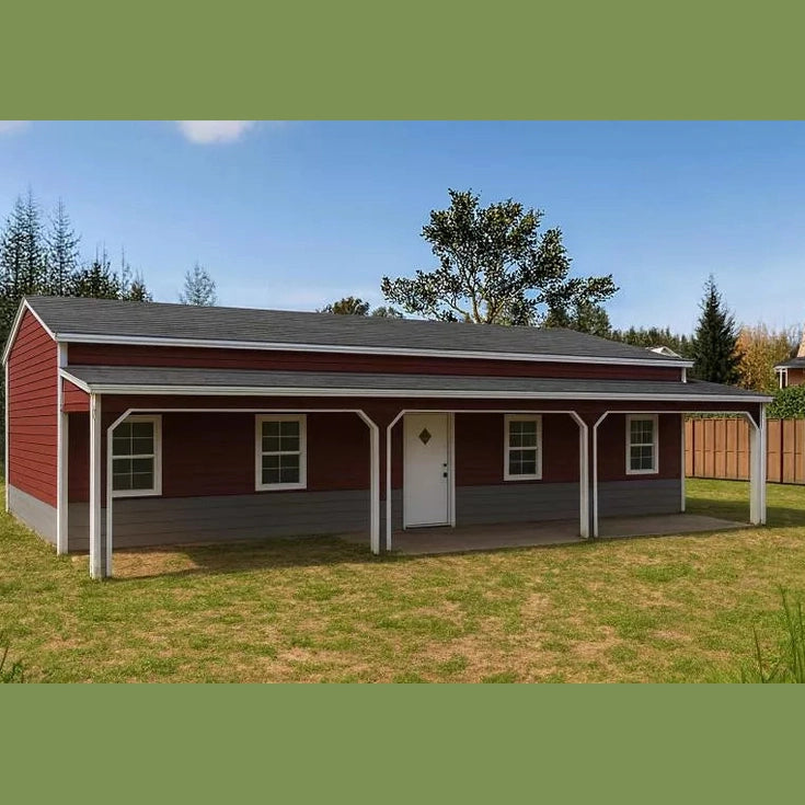 30' x 40' x 10' Tiny Home Barndominium Shell