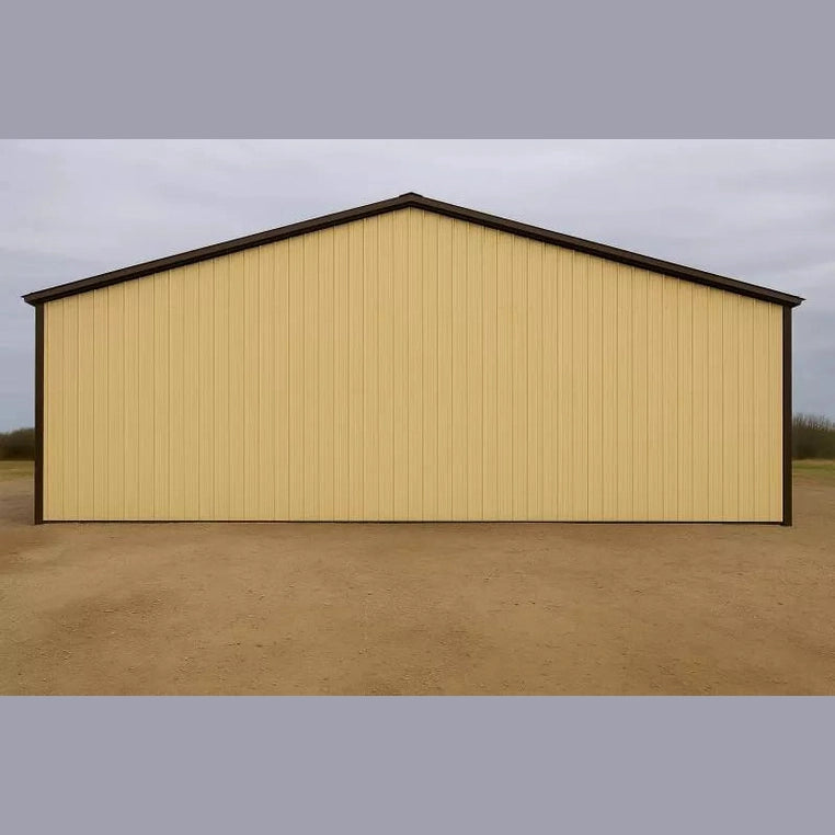 30' x 25' x 10 Three-Sides Enclosed Carport