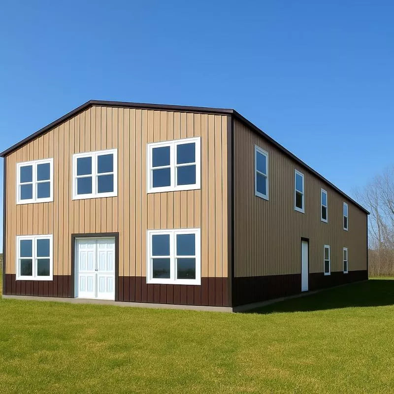 36' x 65' x 20' Two-Story Barndominium Shell Metal Building