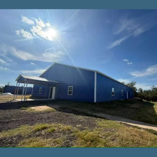 60' x 100' x 12' Insulated Church Building Shell