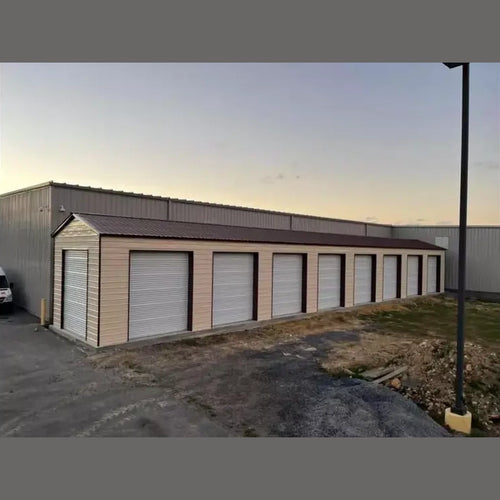 12' X 83' X 9' Eight-Unit Storage Building - Garage