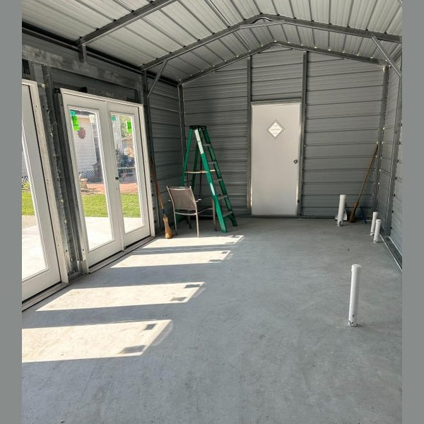 12' x 25' x 8' Pool House, She-Shed or Workshop