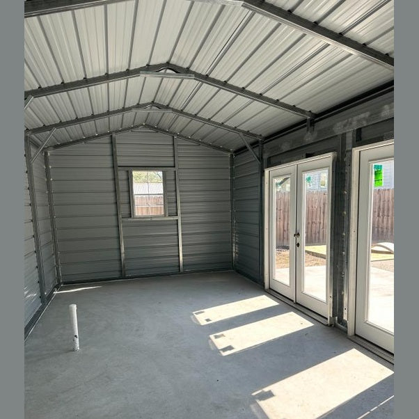 12' x 25' x 8' Pool House, She-Shed or Workshop