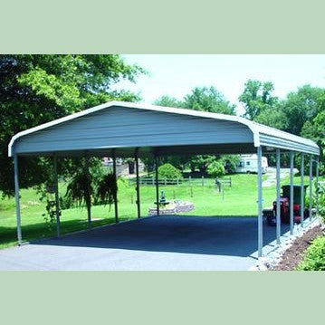 16' x 25' x 7' Regular Roof Carport