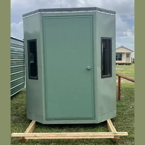 2025 General Shelters 6' x 6' Portable Deer Stand on Skids