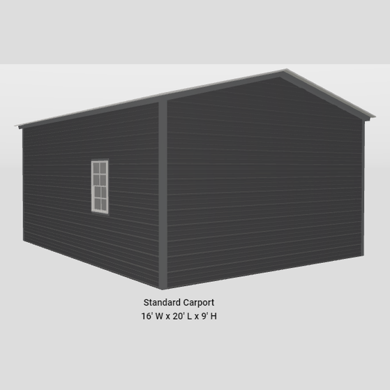 16' x 20' x 9' Garage Shop Workshop