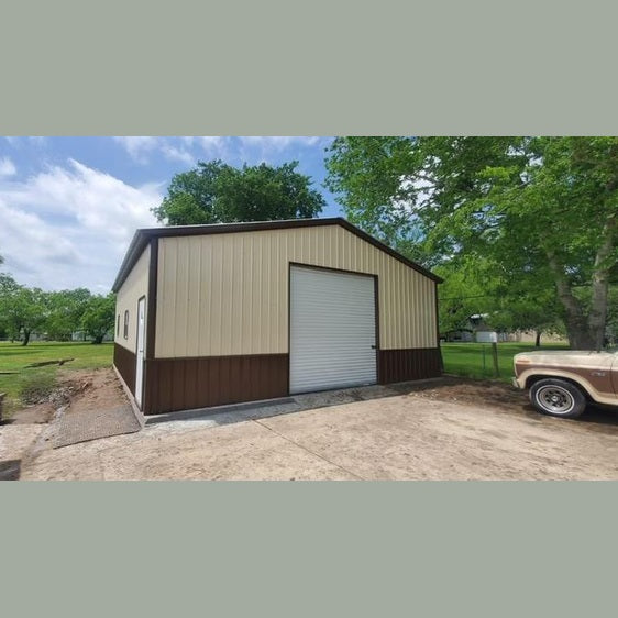 24'x25'x9' One Car Garage Workshop