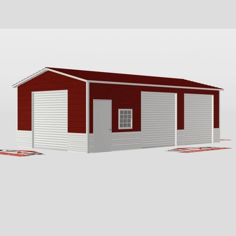 16'x30'x9' Three Car Garage Workshop
