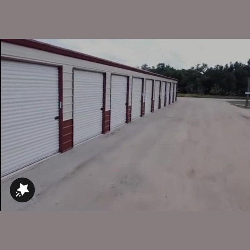 20' x 100' x 9' Ten Unit Storage Building