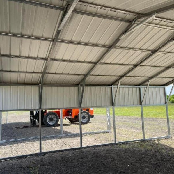 24' x 26' x 8' All Vertical Carport