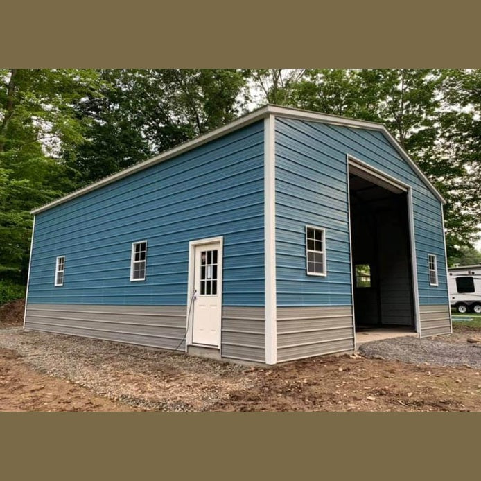 24' x 30' x 10' Workshop Garage