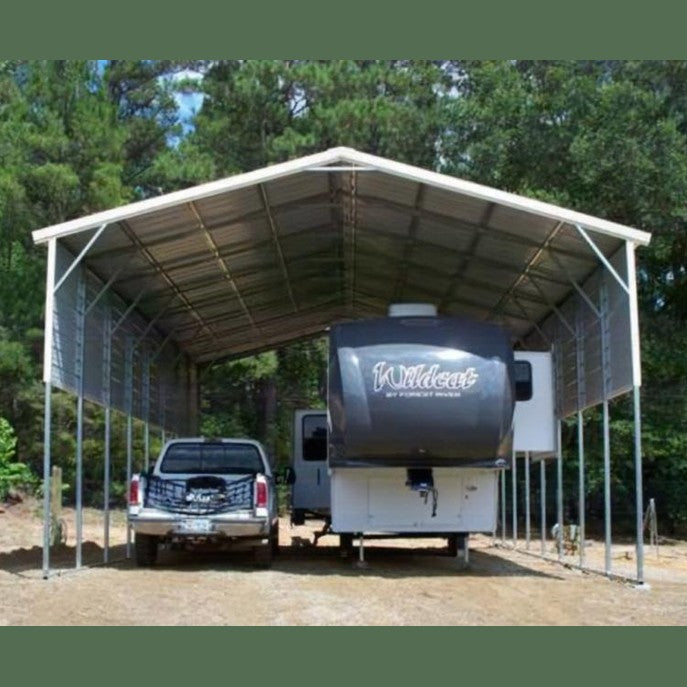 24' x 40' x 14' Vertical Roof RV Cover
