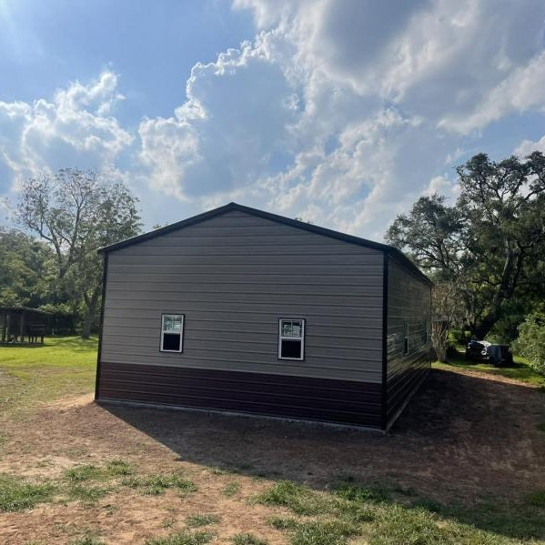24' x 50' x 12' Two Car Garage Workshop Combo