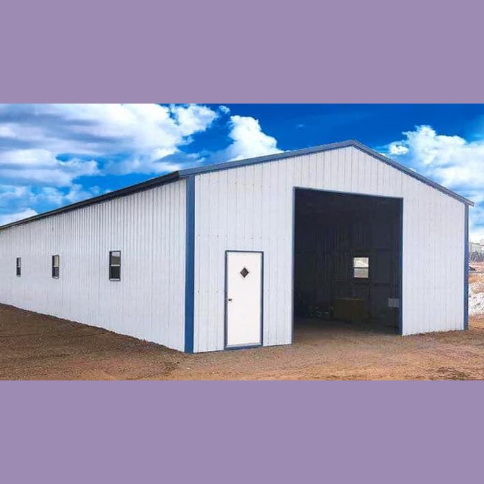 30' x 100' x 12' Garage Storage