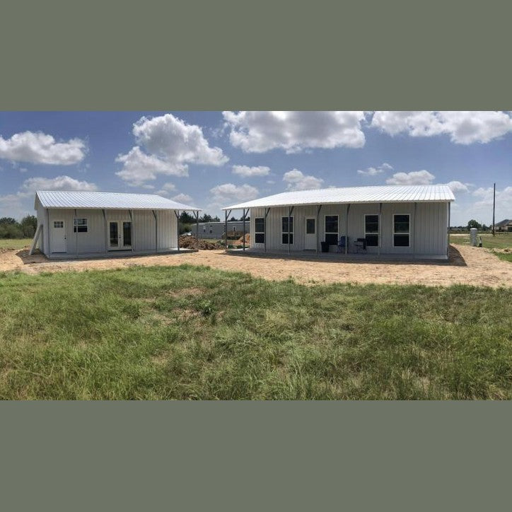 30' x 40' x 10' & 20' x 30' x 10' Dual Barndominium