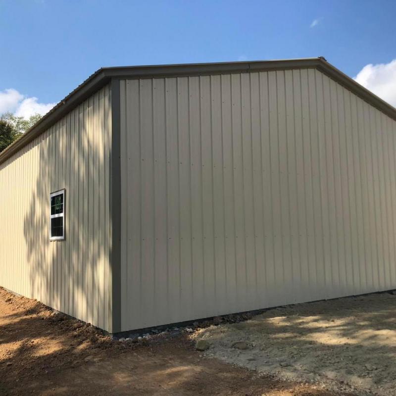 30' x 50' x 12' Barndominium Shell