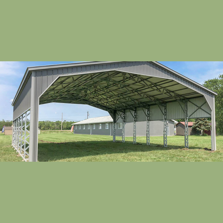 40' x 60' x 12' Commercial Cover