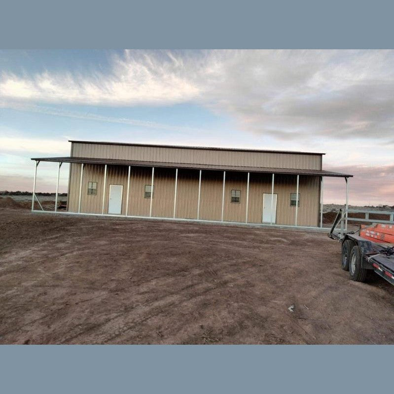 40' x 60' x 16' Standard Metal Building with Lean