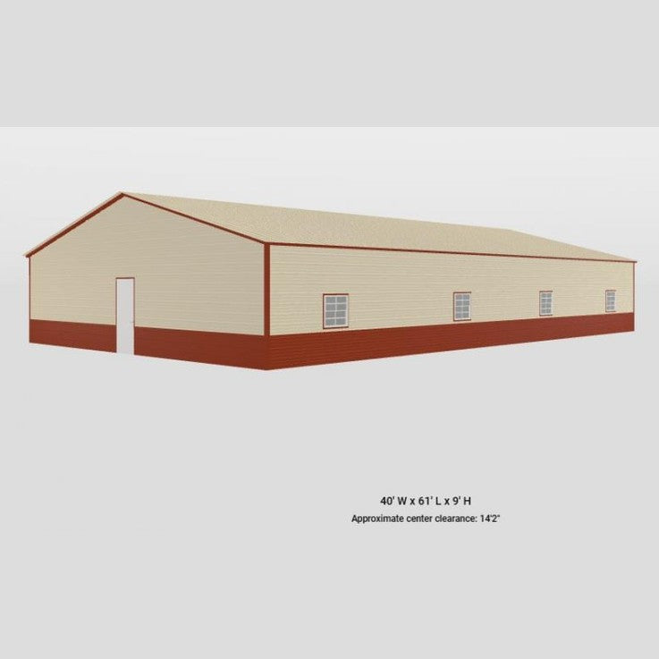 40' x 60' x 9' Garage Workshop Storage