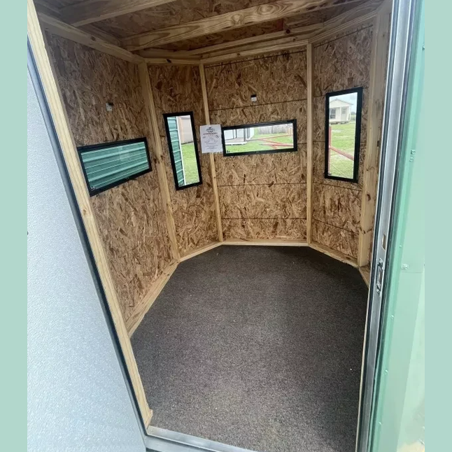 2025 General Shelters 6' x 6' Portable Deer Stand on Skids