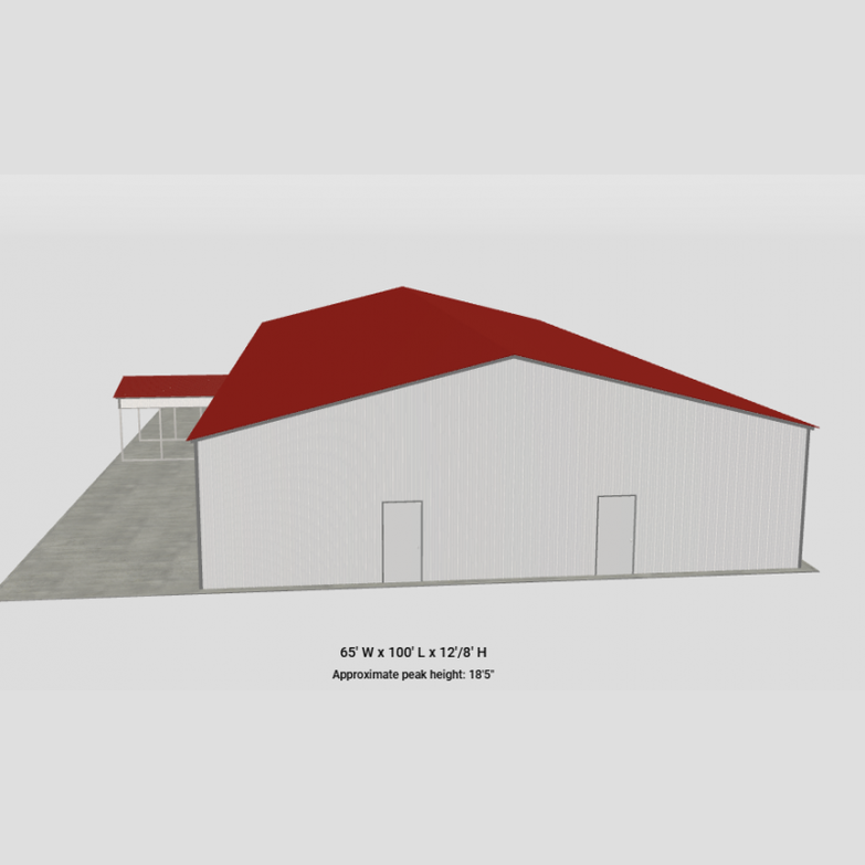 50' x 100' x 12' Church Building 5000'