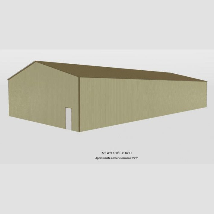 50' x 100' x 16' Commercial Warehouse