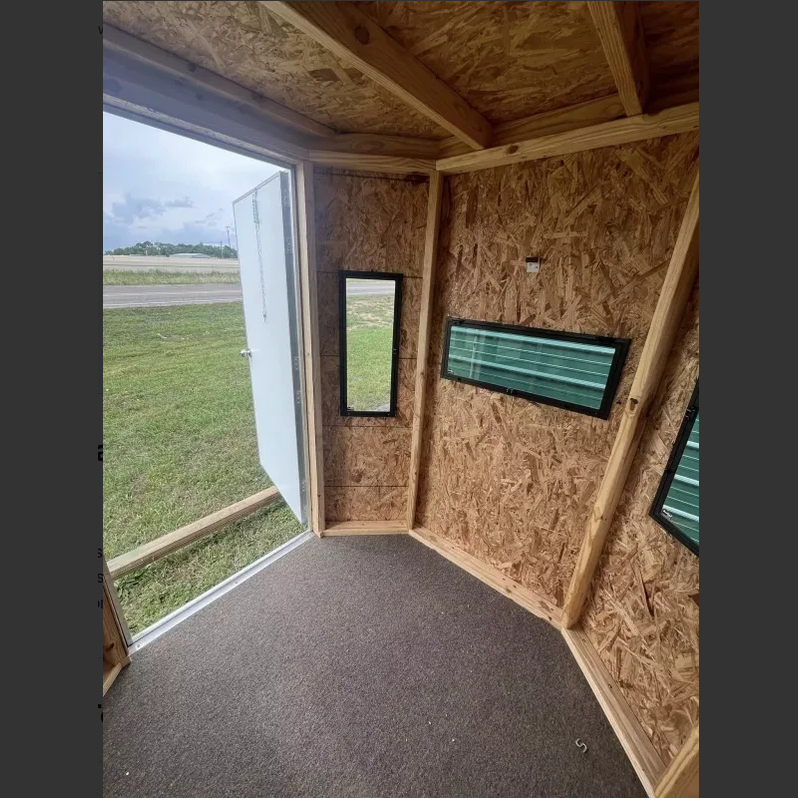 2025 General Shelters 6' x 6' Portable Deer Stand on Skids