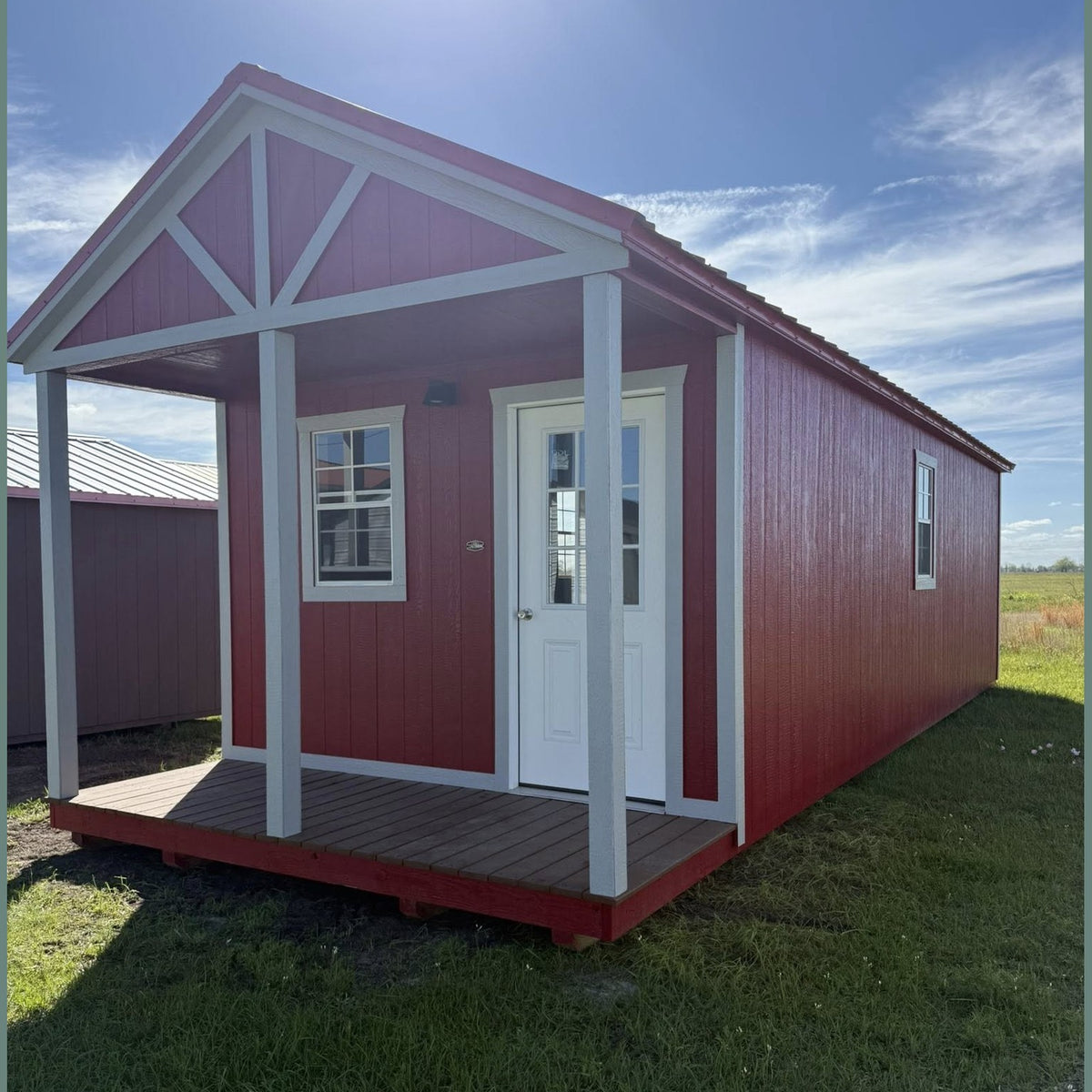 2026 InstaShed 12' x 32' Premium Porch