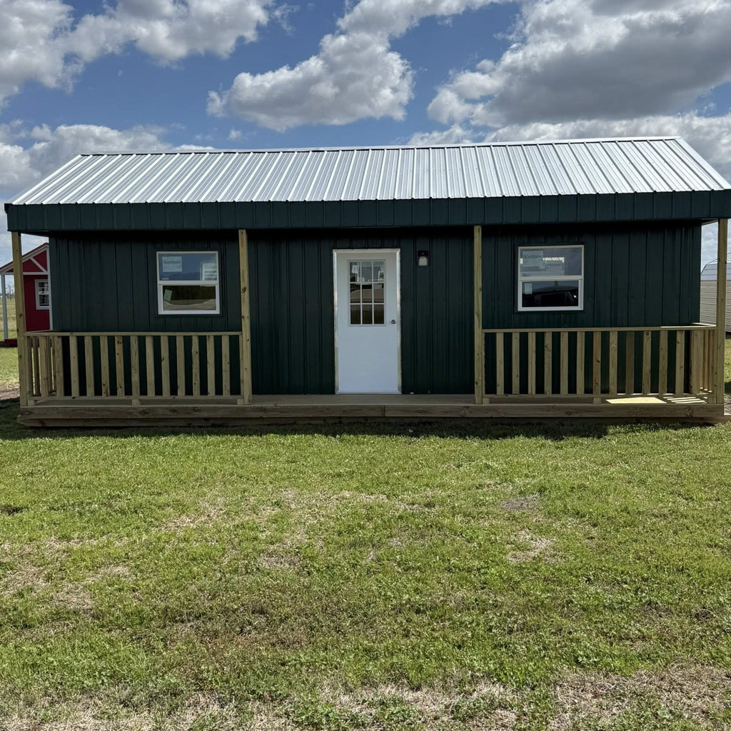 2026 General Shelters 16' x 30' Portable with Full Porch