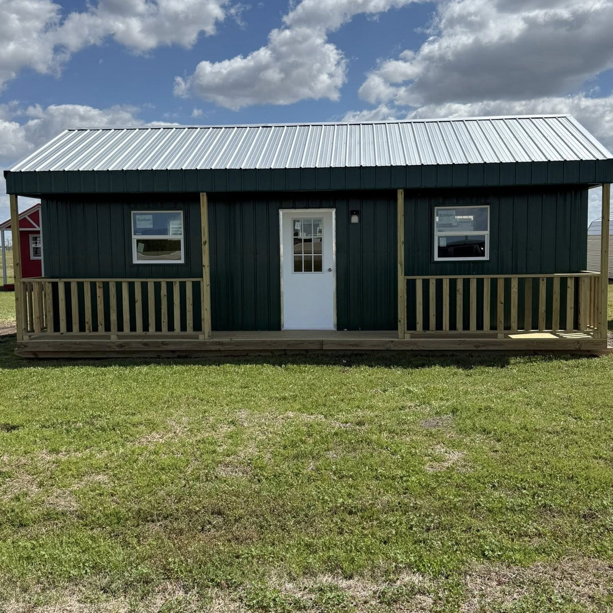 2026 General Shelters 16' x 30' Portable with Full Porch