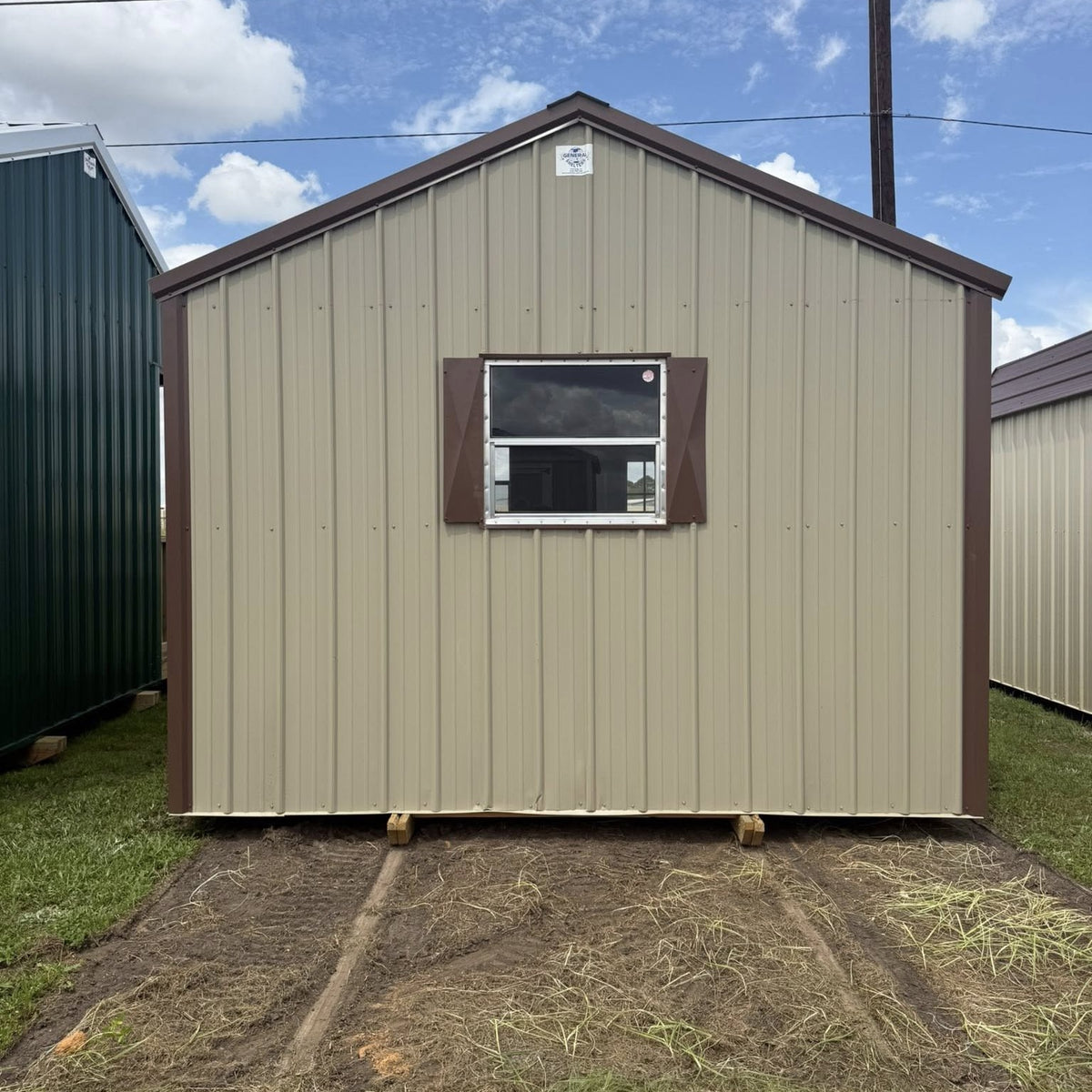 2025 General Shelters 12' x 16' Gable
