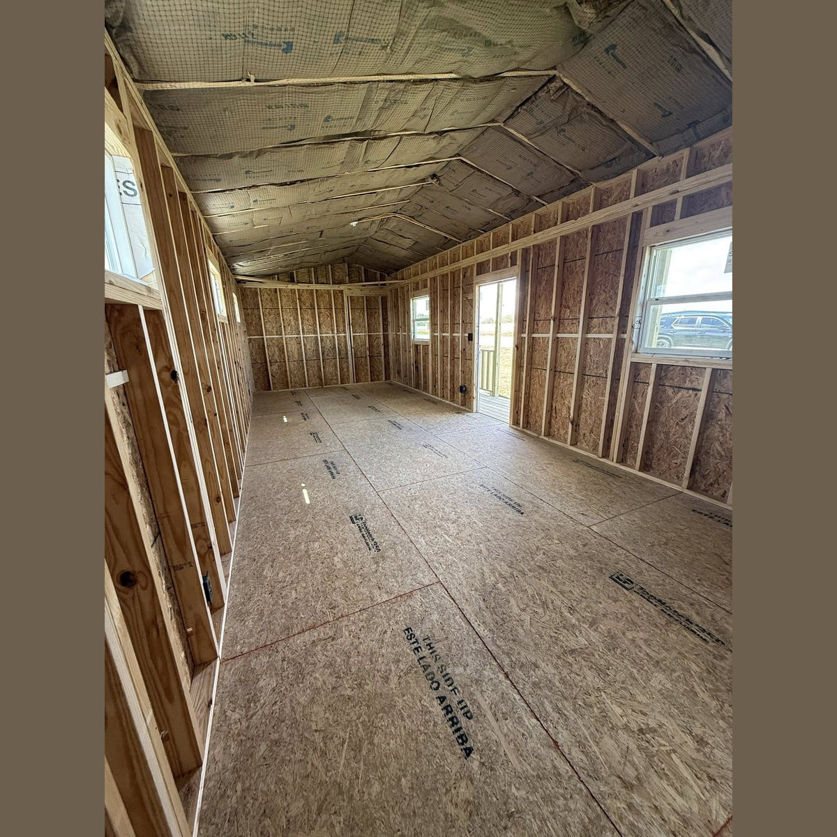 2026 General Shelters 16' x 30' Portable with Full Porch