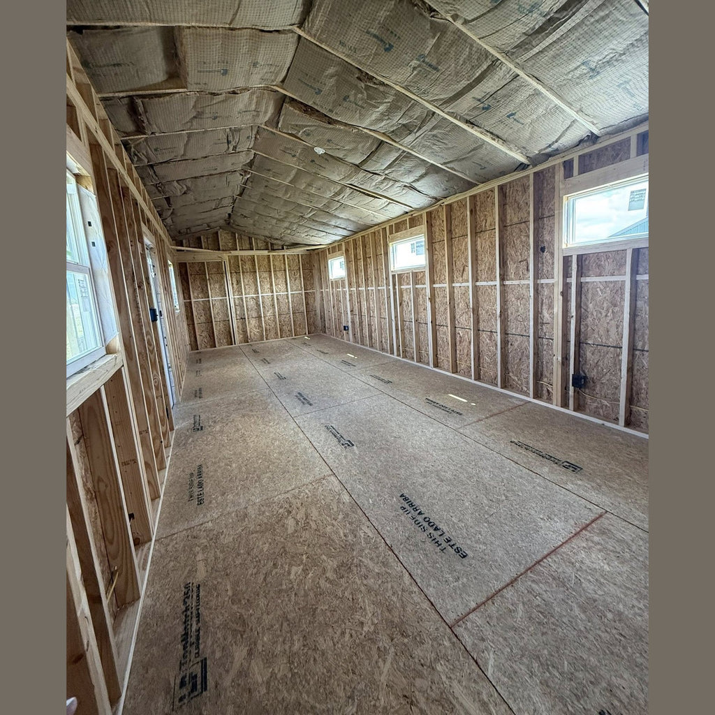 2026 General Shelters 16' x 30' Portable with Full Porch