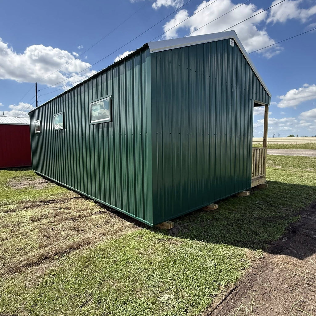 2026 General Shelters 16' x 30' Portable with Full Porch