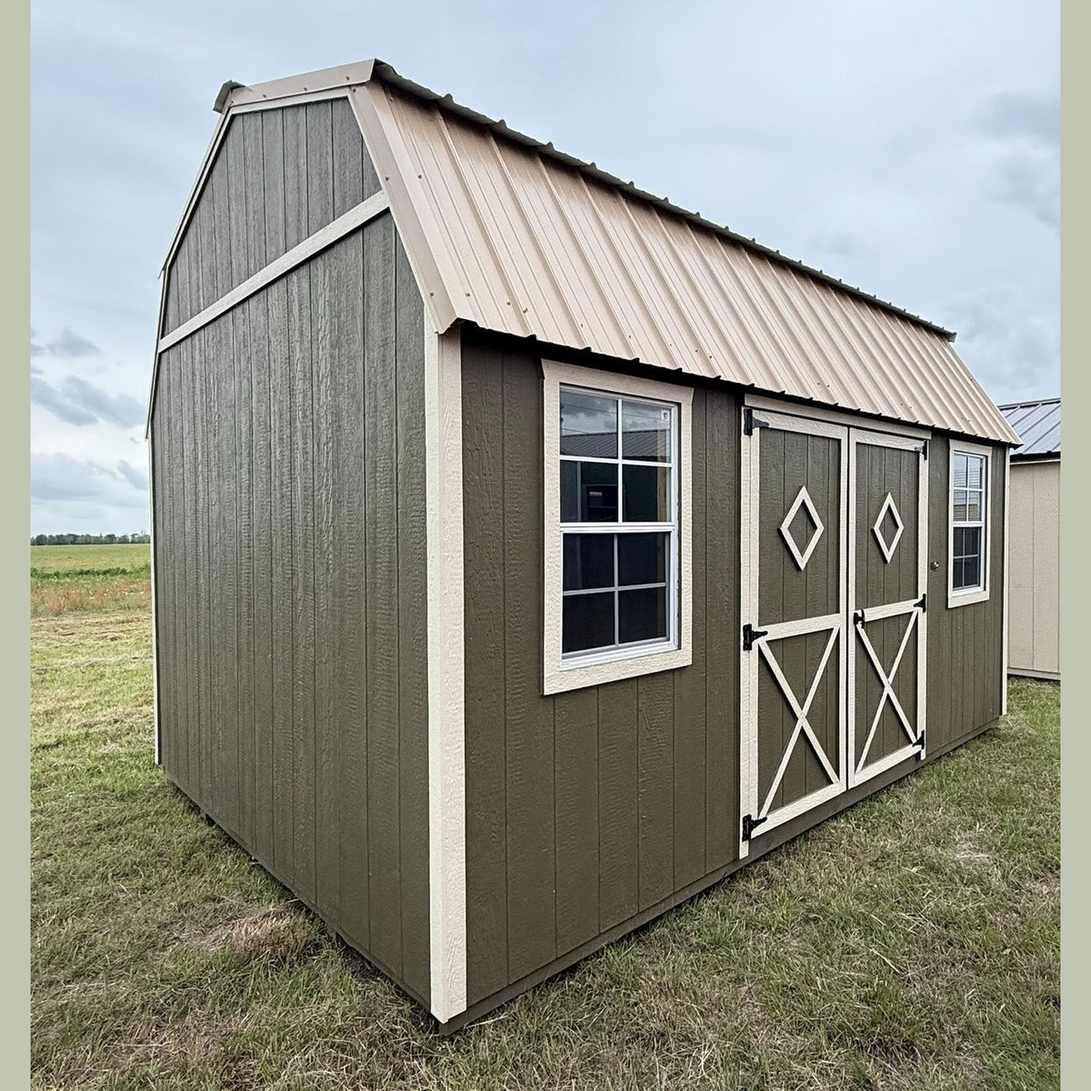 2024 InstaShed 10' x 16' Side Lofted Barn