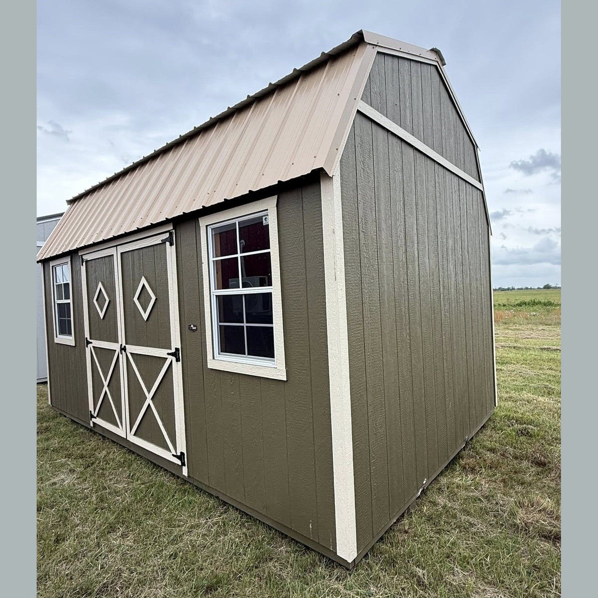 2024 InstaShed 10' x 16' Side Lofted Barn